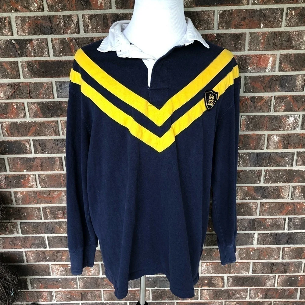 POLO Ralph Lauren Long Sleeve Rugby Shirt - Picture 7 of 7